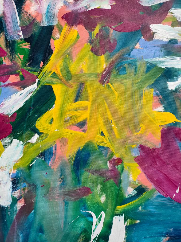 Original Abstract Expressionism Abstract Painting by Emily Starck