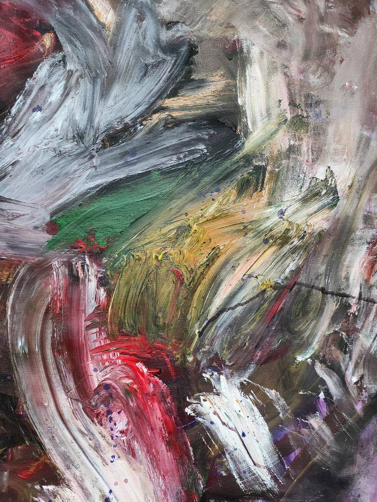 Original Abstract Expressionism Abstract Painting by Emily Starck