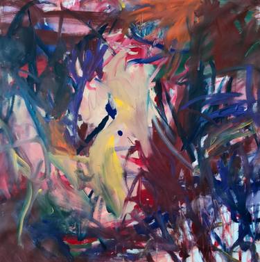 Original Abstract Expressionism Abstract Painting by Emily Starck
