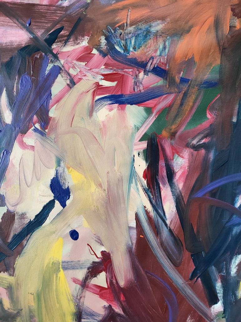 Original Abstract Expressionism Abstract Painting by Emily Starck