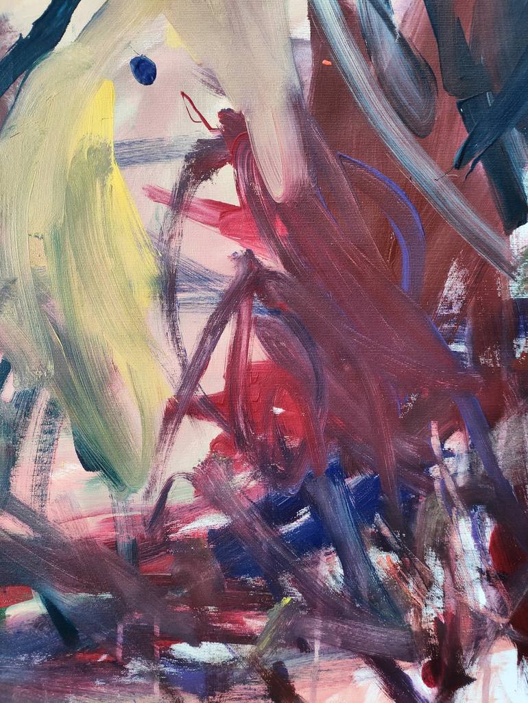 Original Abstract Expressionism Abstract Painting by Emily Starck