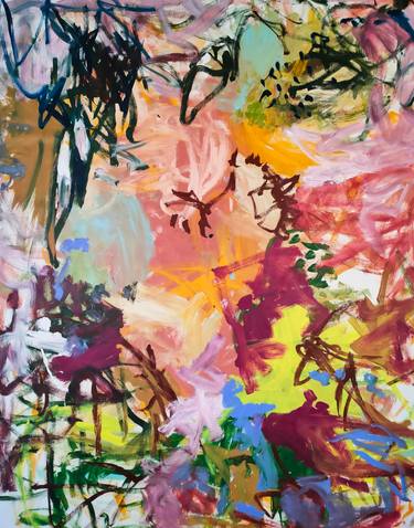 Original Abstract Expressionism Abstract Paintings by Emily Starck