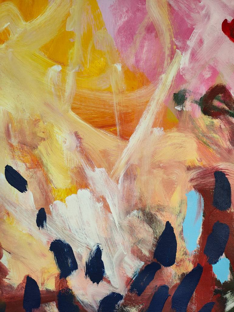 Original Abstract Expressionism Abstract Painting by Emily Starck