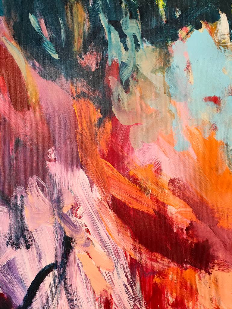 Original Abstract Expressionism Abstract Painting by Emily Starck