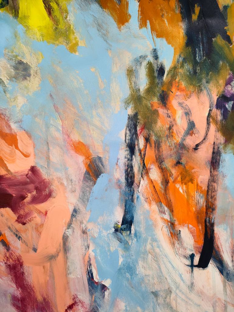 Original Abstract Expressionism Abstract Painting by Emily Starck