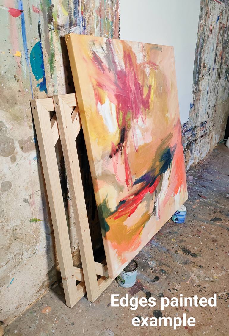 Original Abstract Expressionism Abstract Painting by Emily Starck