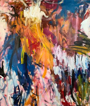 Original Abstract Expressionism Abstract Paintings by Emily Starck