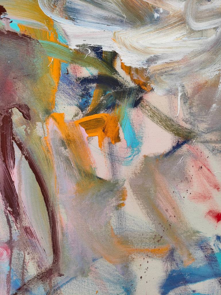 Original Abstract Expressionism Abstract Painting by Emily Starck