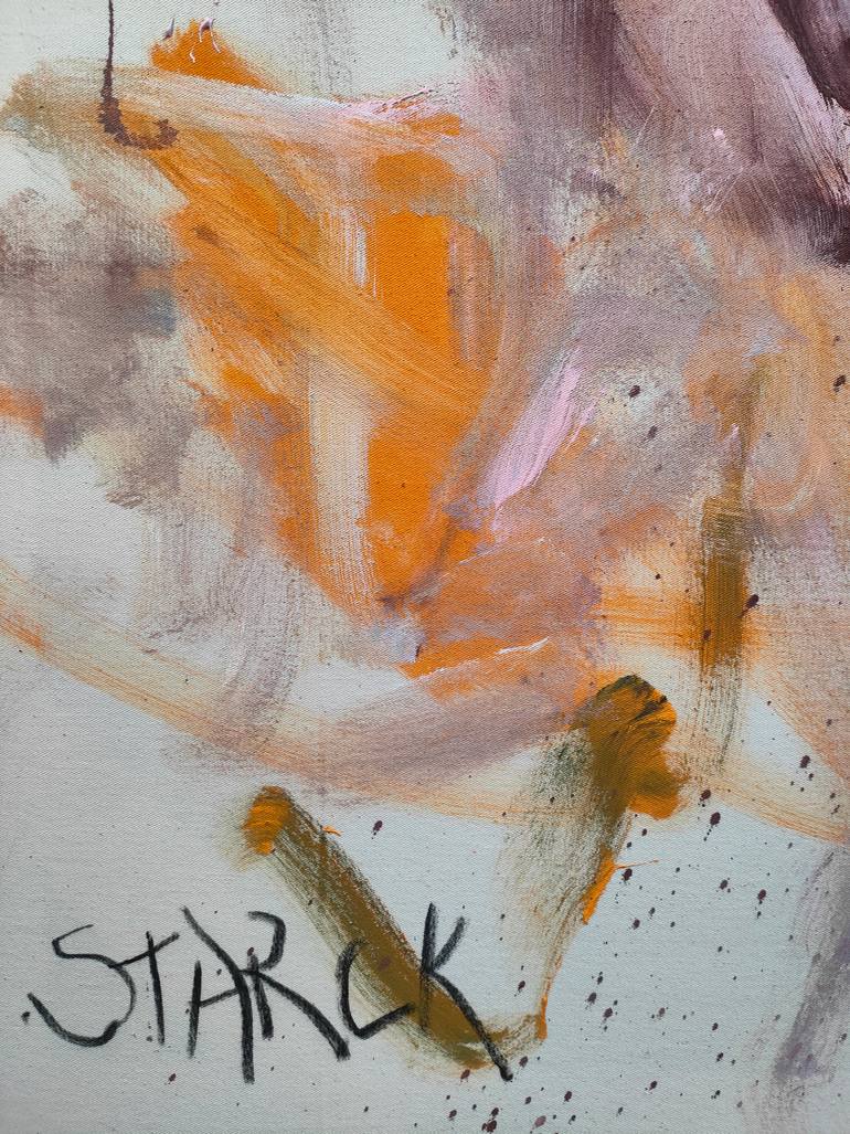 Original Abstract Expressionism Abstract Painting by Emily Starck