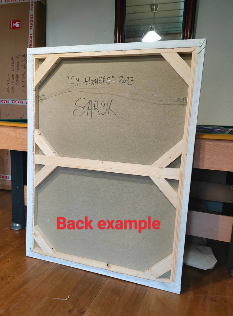 Original Abstract Expressionism Abstract Painting by Emily Starck