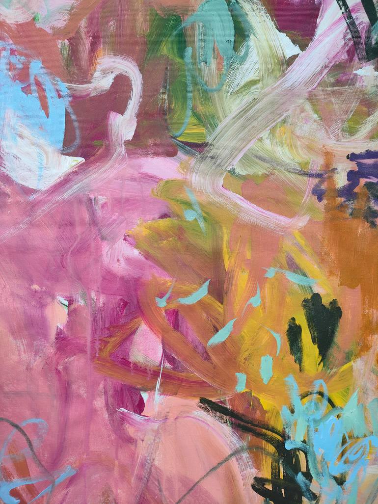 Original Abstract Expressionism Abstract Painting by Emily Starck
