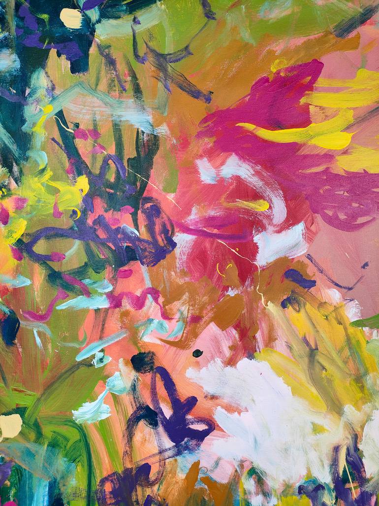 Original Abstract Expressionism Abstract Painting by Emily Starck