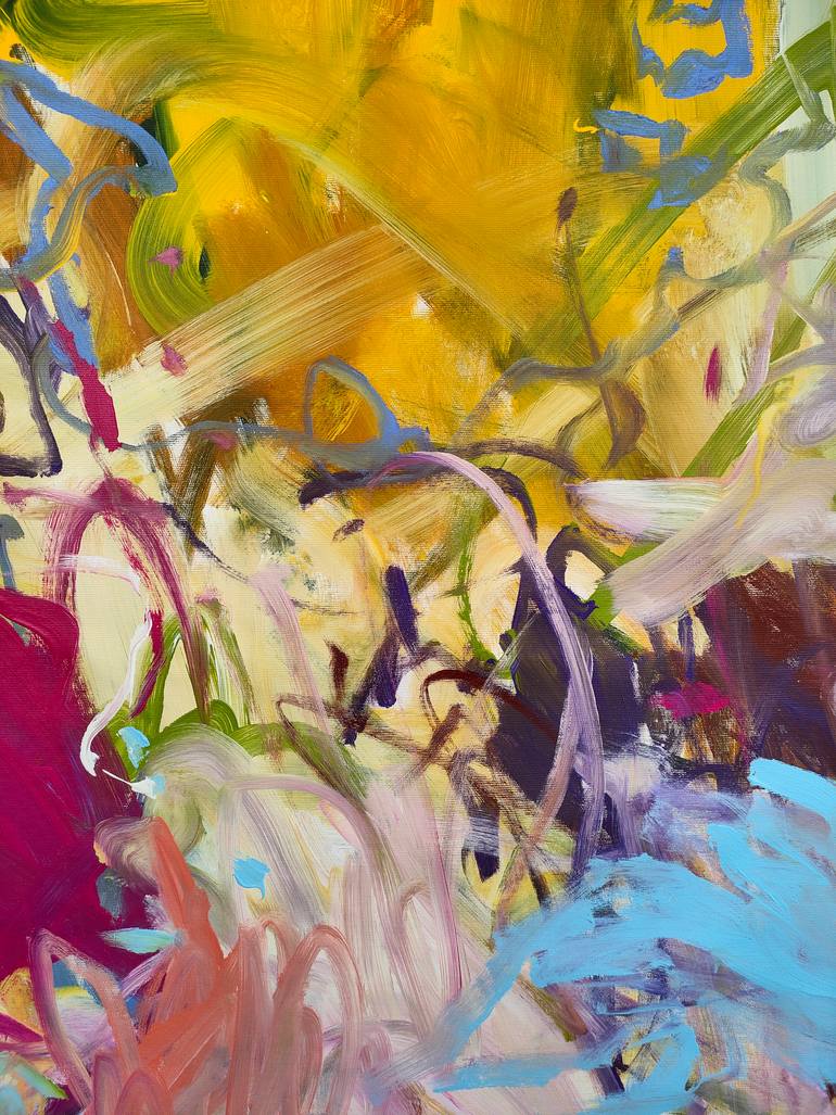 Original Abstract Expressionism Abstract Painting by Emily Starck