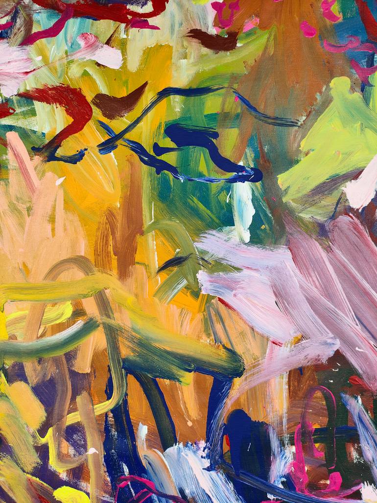 Original Abstract Expressionism Abstract Painting by Emily Starck