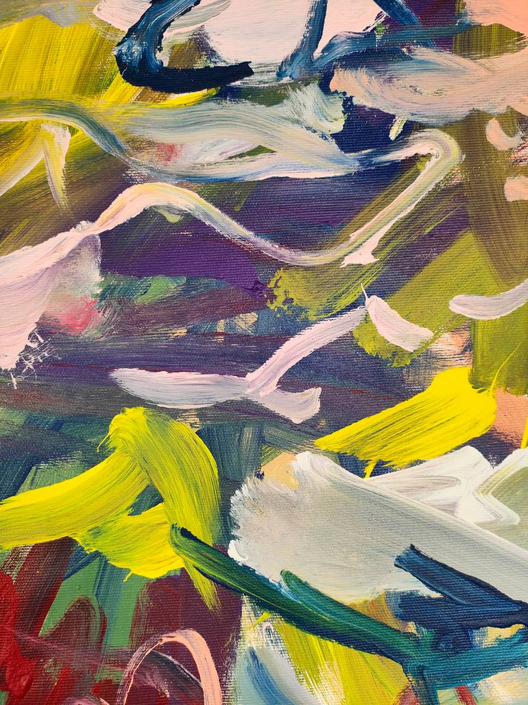Original Abstract Politics Painting by Emily Starck