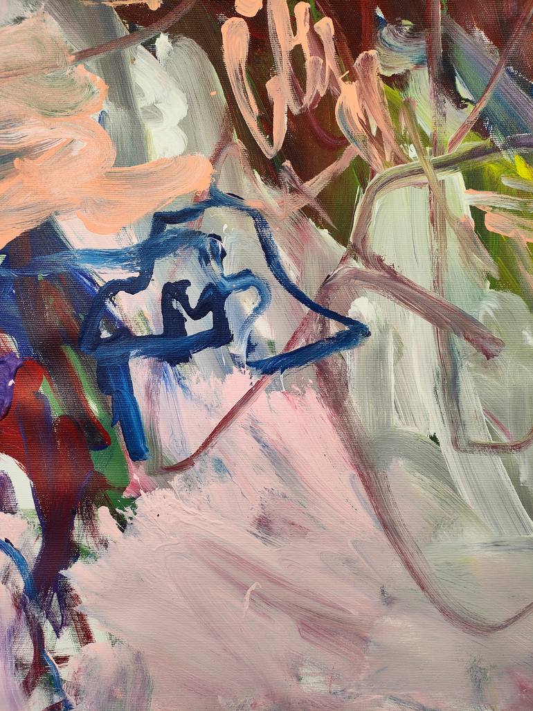 Original Abstract Politics Painting by Emily Starck