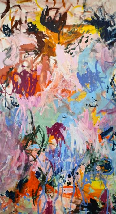 Original Abstract Expressionism Abstract Paintings by Emily Starck