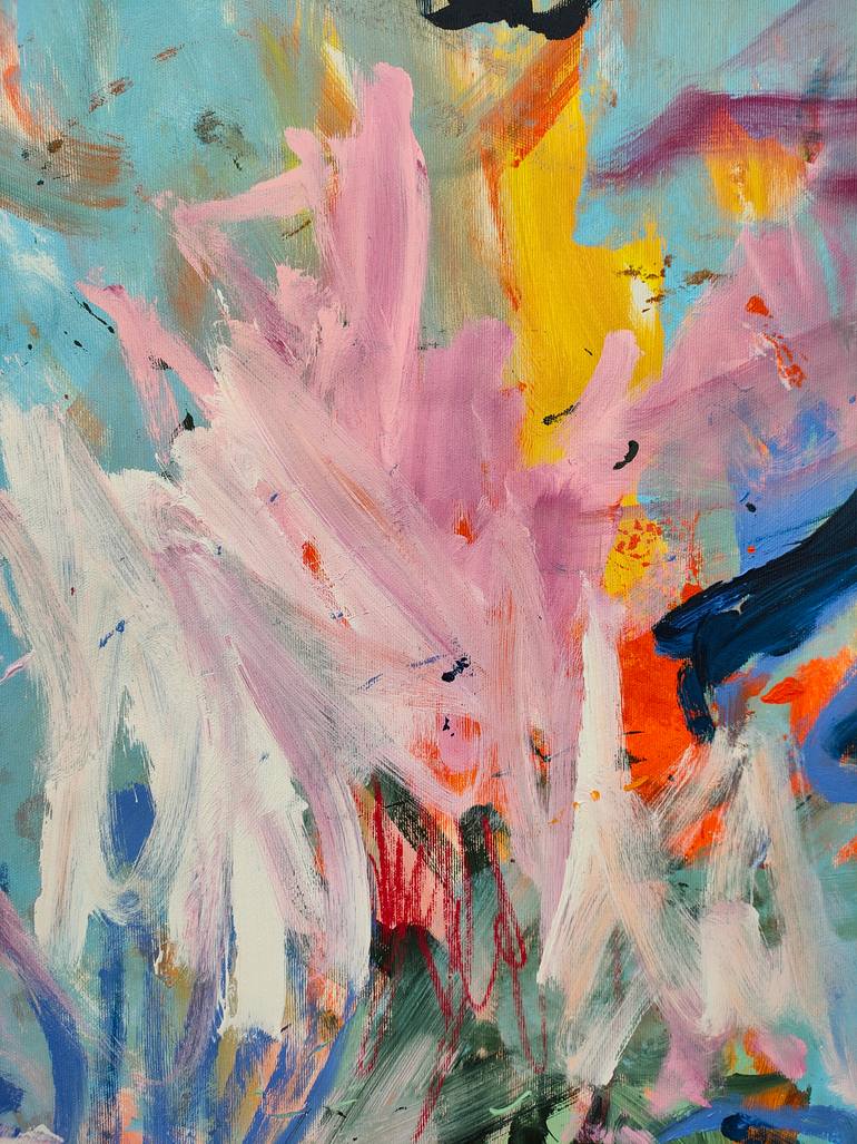 Original Abstract Expressionism Abstract Painting by Emily Starck