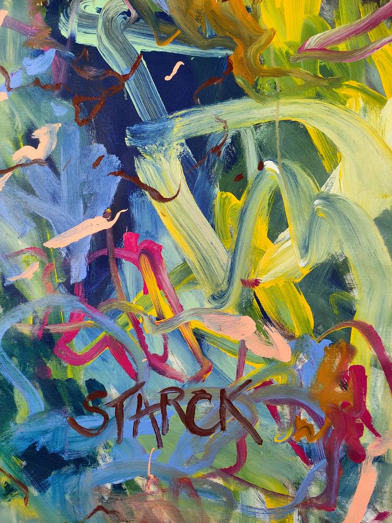 Original Abstract Expressionism Abstract Painting by Emily Starck