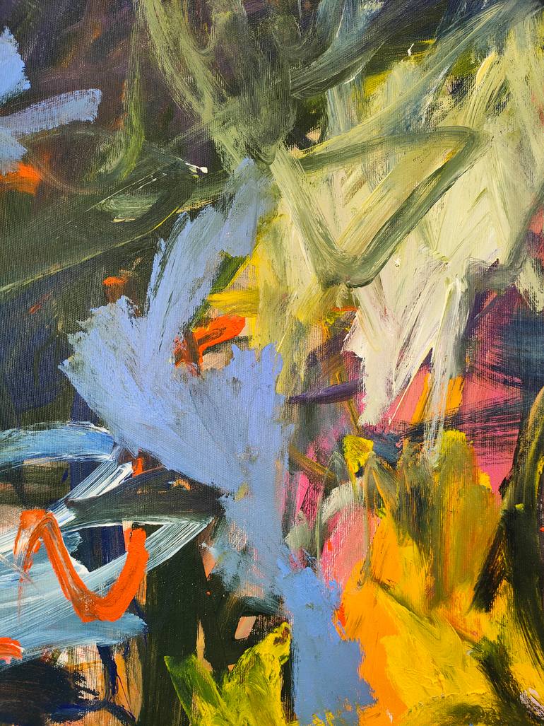 Original Abstract Expressionism Abstract Painting by Emily Starck