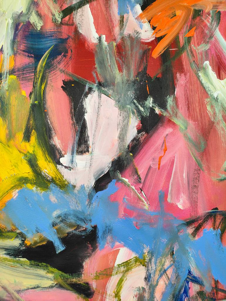 Original Abstract Expressionism Abstract Painting by Emily Starck