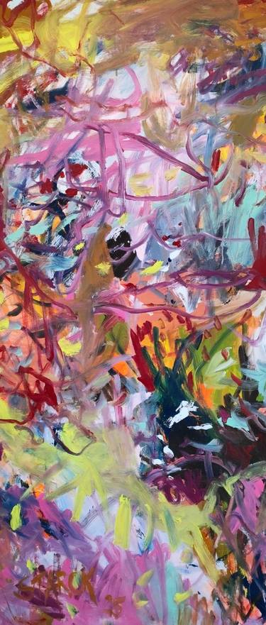 Original Abstract Expressionism Abstract Paintings by Emily Starck