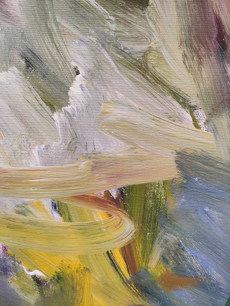 Original Abstract Expressionism Abstract Painting by Emily Starck