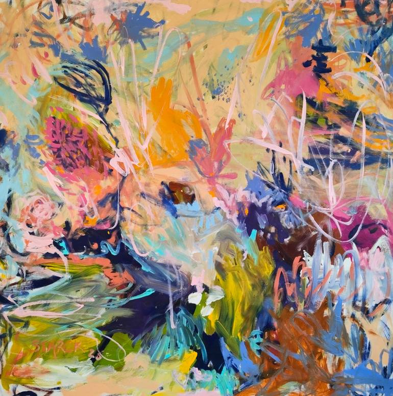 Original Abstract Painting by Emily Starck | Abstract Art on Canvas | What can I do?