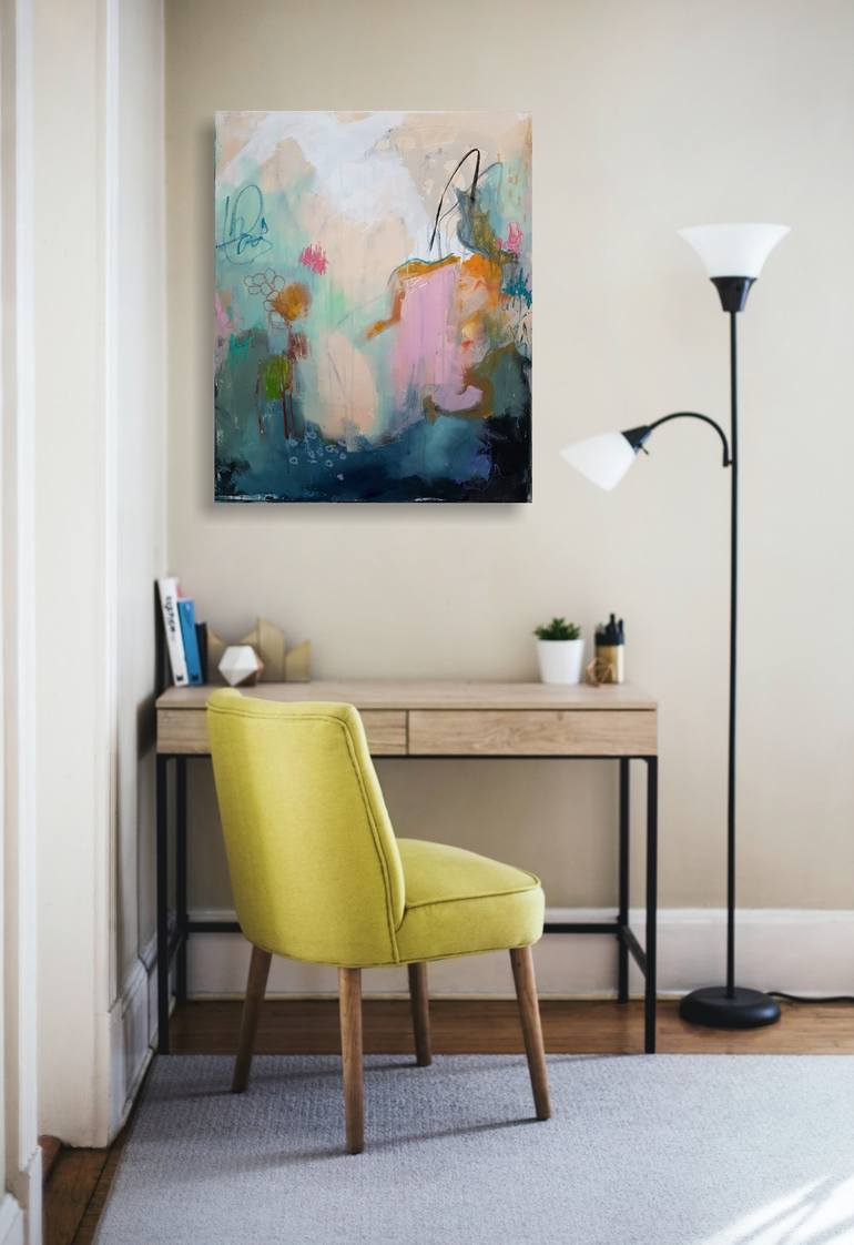 Original Abstract Painting by Emily STARCK