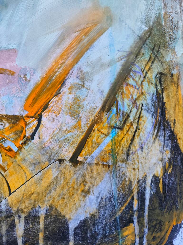 Original Abstract Expressionism Abstract Painting by Emily Starck