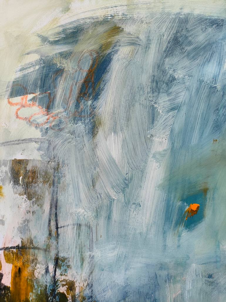 Original Abstract Expressionism Abstract Painting by Emily Starck