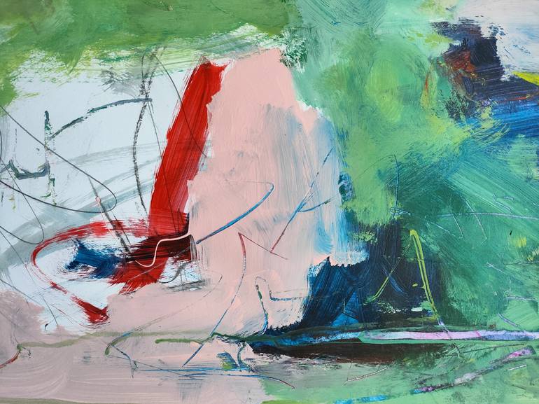 Original Abstract Painting by Emily STARCK