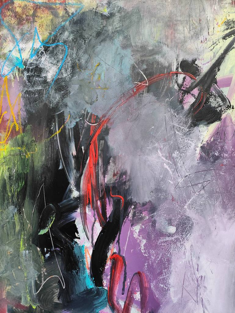 Original Abstract Painting by Emily STARCK