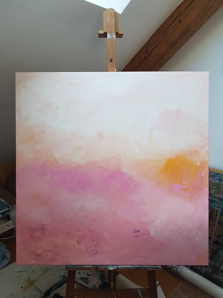 Original Abstract Expressionism Abstract Painting by Emily Starck