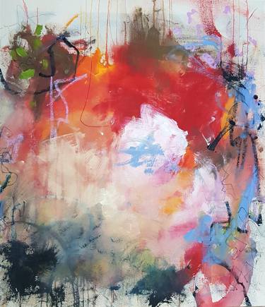 Original Abstract Expressionism Abstract Paintings by Emily STARCK