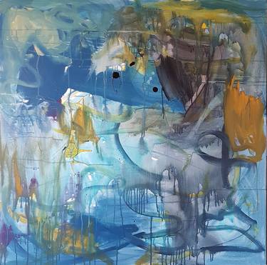 Original Abstract Expressionism Abstract Paintings by Emily STARCK