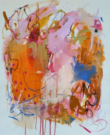 Original Abstract Expressionism Abstract Paintings by Emily STARCK