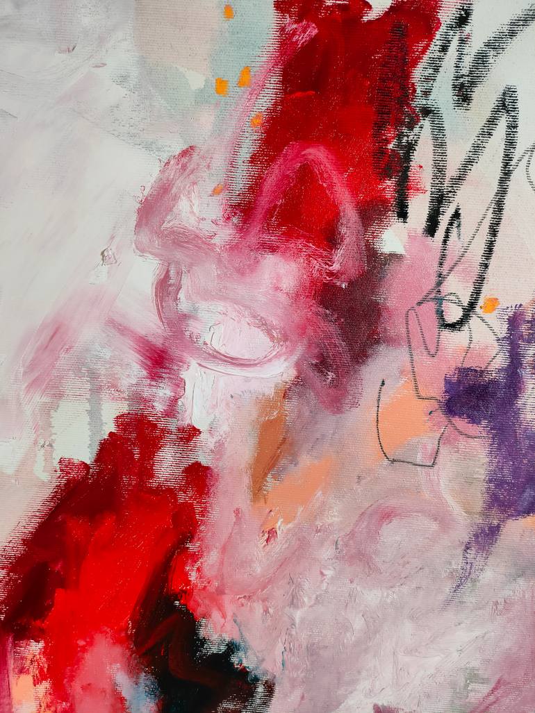 Original Abstract Expressionism Abstract Painting by Emily Starck