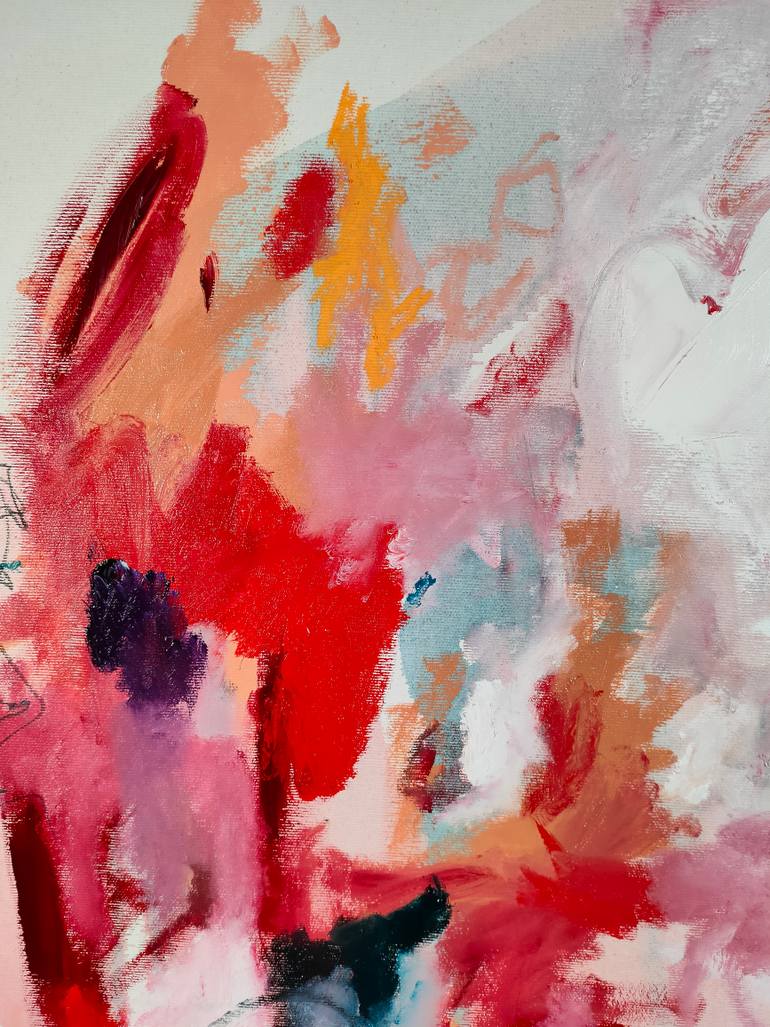 Original Abstract Expressionism Abstract Painting by Emily Starck