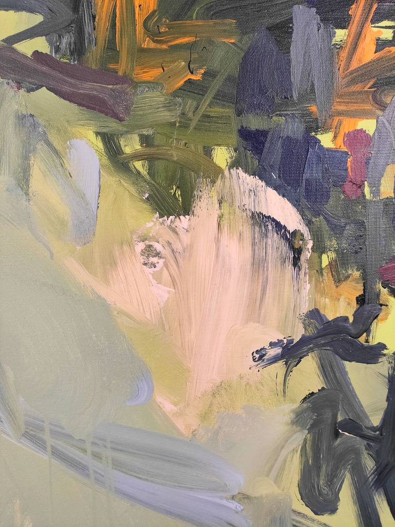 Original Abstract Expressionism Abstract Painting by Emily Starck