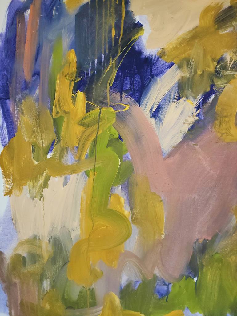 Original Abstract Expressionism Abstract Painting by Emily Starck