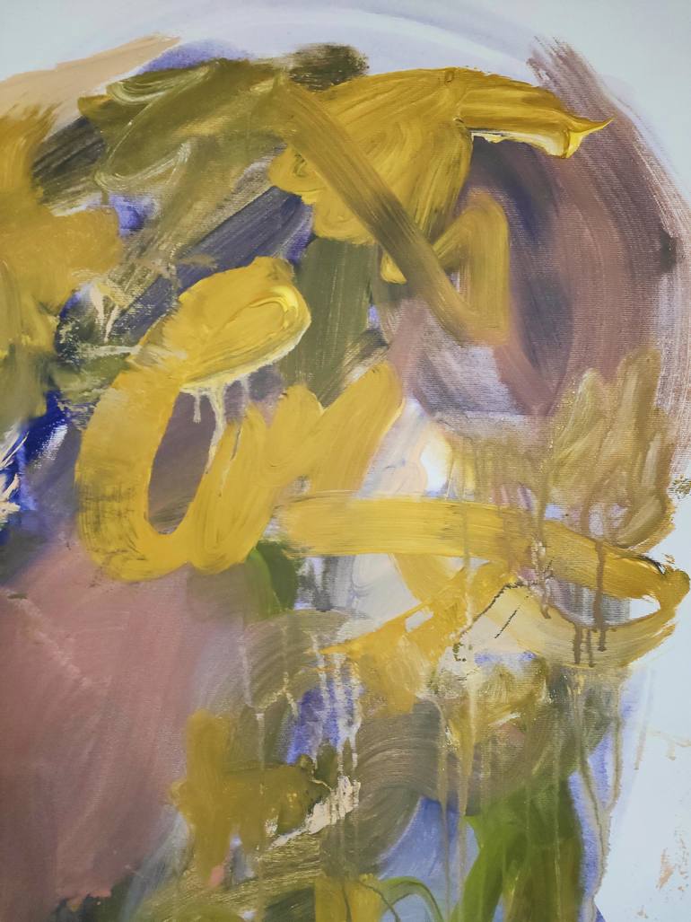 Original Abstract Expressionism Abstract Painting by Emily Starck
