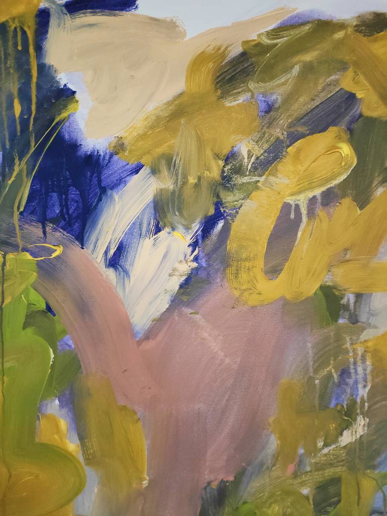 Original Abstract Expressionism Abstract Painting by Emily Starck