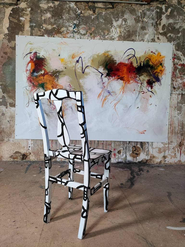 Original Abstract Expressionism Abstract Sculpture by Emily STARCK
