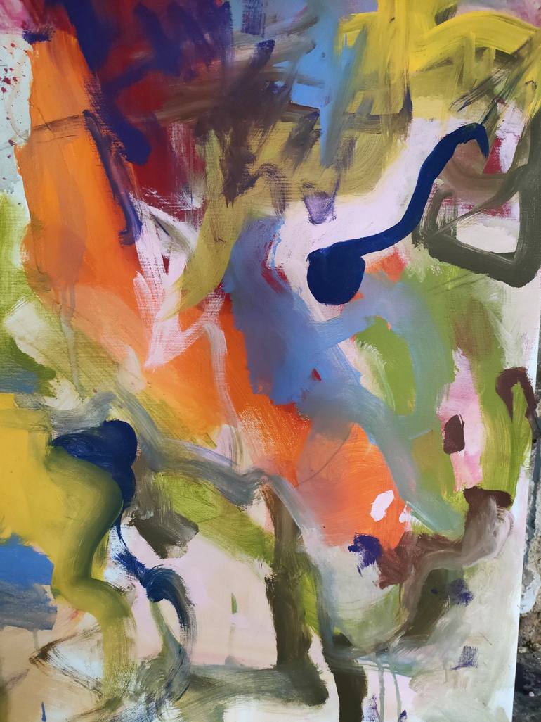 Original Abstract Food Painting by Emily STARCK