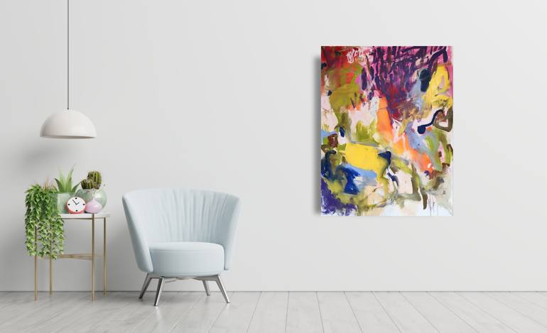 Original Abstract Still Life Painting by Emily Starck