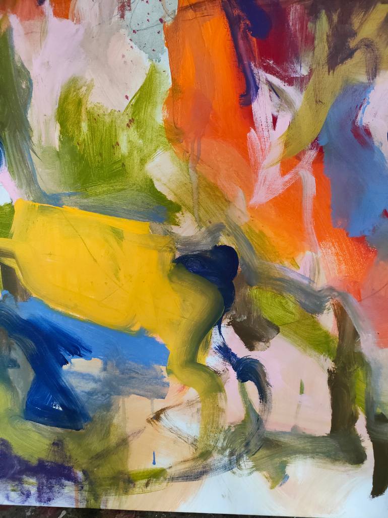 Original Abstract Still Life Painting by Emily Starck