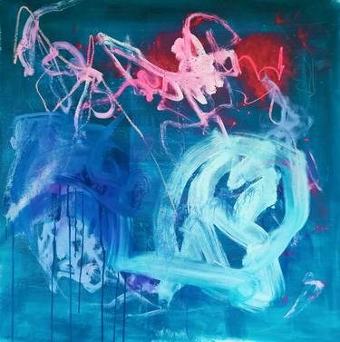 Original Abstract Expressionism Abstract Paintings by Emily STARCK