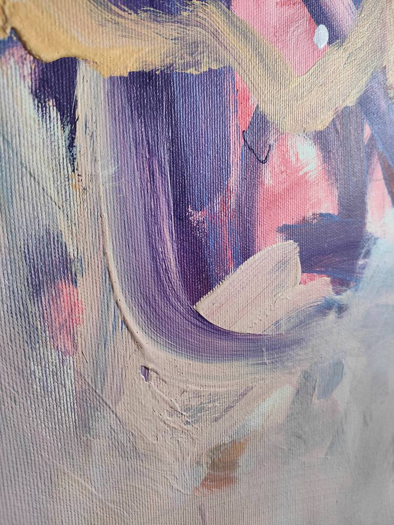 Original Abstract Expressionism Abstract Painting by Emily Starck