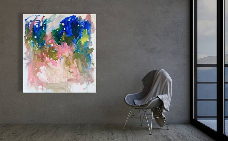 Original Abstract Expressionism Abstract Painting by Emily Starck